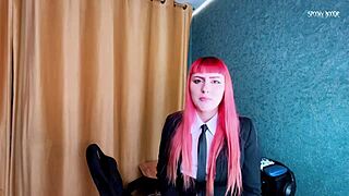 Did Makima seduce you into creampieing her tight pussy?