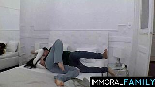 Ukrainian Beauty Bambola Begs Stepdaddy