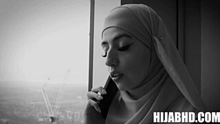 Super busty muslim hijab milf aaliyah yasin pays husband's dues with marcus london