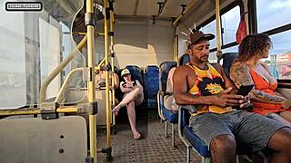 Married Woman Flirts with Stranger on Bus, Ends Up Fucking