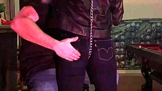 cherry gets her tight jeans spanked