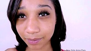 Tiny Brunette Model Fucked Hard in Audition