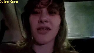 She pays the Uber driver with her tight pussy.