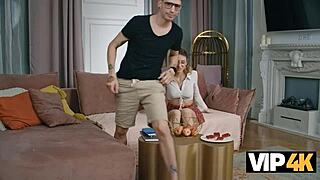 I Crave That Ass Licking Session with My Nerdy Blonde