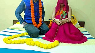 新婚印度女孩与上瘾丈夫的第一夜