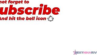 Ebony whore teases with her new toy under the Christmas tree. She vibes hard and moans loud for the holiday.