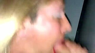 Stephanie Smith sneaks into the adult theatre gloryhole for sneaky fun.