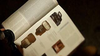 Nerdy playgirl gets impaled on a strapon!