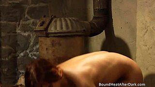 naughty blonde lesbian slave naked in front of dominant mistress