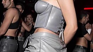 Hey, check out this dirty after-work leather dream in part 1