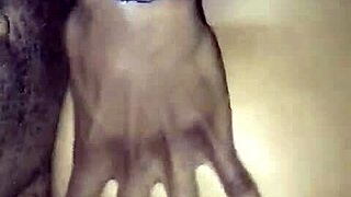 Big ass bounces on young lap