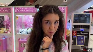 she says, 'if you hit the ball in the hoop 10 times, i'll let you cum inside me for a creampie.'