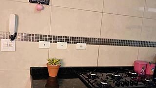 I cooked for my neighbor and her daughter, ending up fucking both in the kitchen