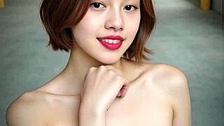 Ai Generated Model In Motion