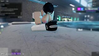 Alone In The Indoor Pool With A Shy Girl Turns Into A Rough Fuck Sex With A Follower 11 Session