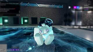 Alone In The Indoor Pool With A Shy Girl Turns Into A Rough Fuck Sex With A Follower 11 Session