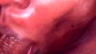 this blonde slut is a real dick gobbler, slurping on that monster cock like it's her favorite treat.