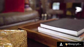 Mommys girl, this caring milf sofie marie enjoys soft passionate sex with stepbae delilah day.