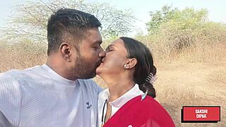 indian couple shouts, 'we're horny for passionate outdoor fucking!'