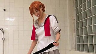 My girlfriend as a cosplayer in action!