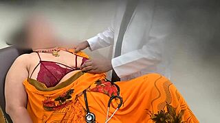 Doctor, while checking the patient, gets so tempted he can't resist. What happens next?