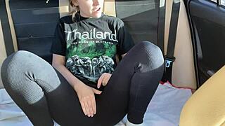 Public Squirt In The Backseat Of Someone Else's Car?