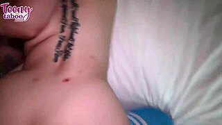 Celestina Blooms Moans During Lesbian Blowjob And Doggystyle Fucking