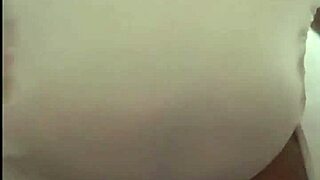 Wow, chubby girl strips and shows her big ass!