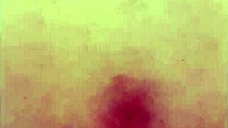 Feeling the thrill of XL Flint and Sleipnir with condom.