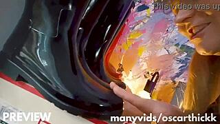 Schoolgirl In Daddy's Forbidden Boot Room!