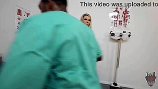 Joslyn James the Sluttiest Doctor Rome Major Cums on Her Big Tits