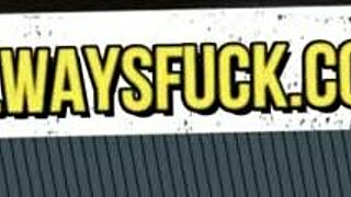 Blonde Gets Load From European Tourist Outdoors