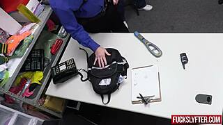 Innocent Girl Works On The Officer's Dick