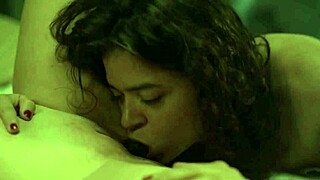 Blue Haired Girl Possessed By Alien