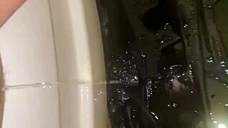 adventures of milfycalla involve playing with pee