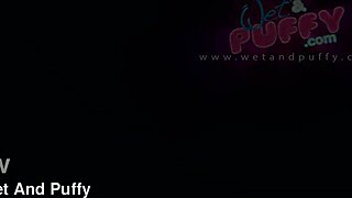 wow, miky masturbates her taco pussy!