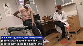 this perverted podiatrist jewel tickles patient's feet in hospital 😈