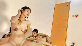 Desi Boyfriend Fucks Hot Girlfriends Together