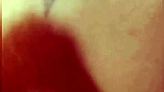 BBW amateur teases shaved pussy and asshole close-up