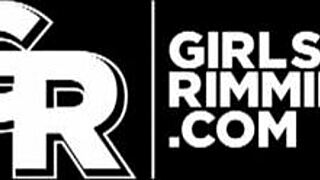 Girlsrimming - Skinny Blonde Nikki Riddle Giving A Unique Rimjob To Her Boyfriend 😍