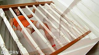 I am fucking this sexy Asian Thai girl dressed in fishnet stockings.