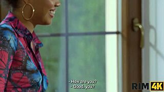 Rim4k RIMDER RELEASE with ebony goddess and interracial fetish