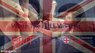 Hot british teen experiences wild spitroast adventure