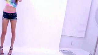 Effortless brunette charm gets fucked at a modeling audition.