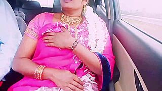 Car sex indian romance beautiful sexy saree housewife with boyfriend telugu dirty talks