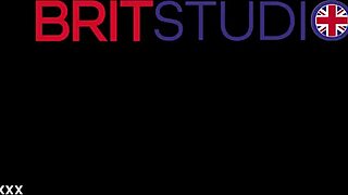 Hot british teen experiences wild spitroast adventure