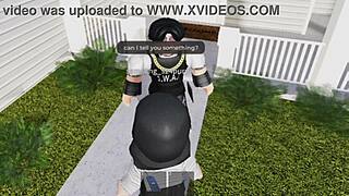 The Muslim girl in Roblox craved a fuck, so I provided it