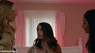 Ghostbuster Chanel Camryn begs for big black cock in porn cosplay parody