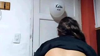my big ass twerkin' like crazy