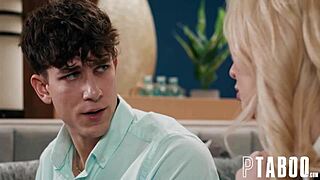 I witness religious couple lexi and parker breaking rules in intense threesome action